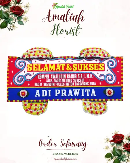 Papan Bunga Ucapan Selamat Galagamba